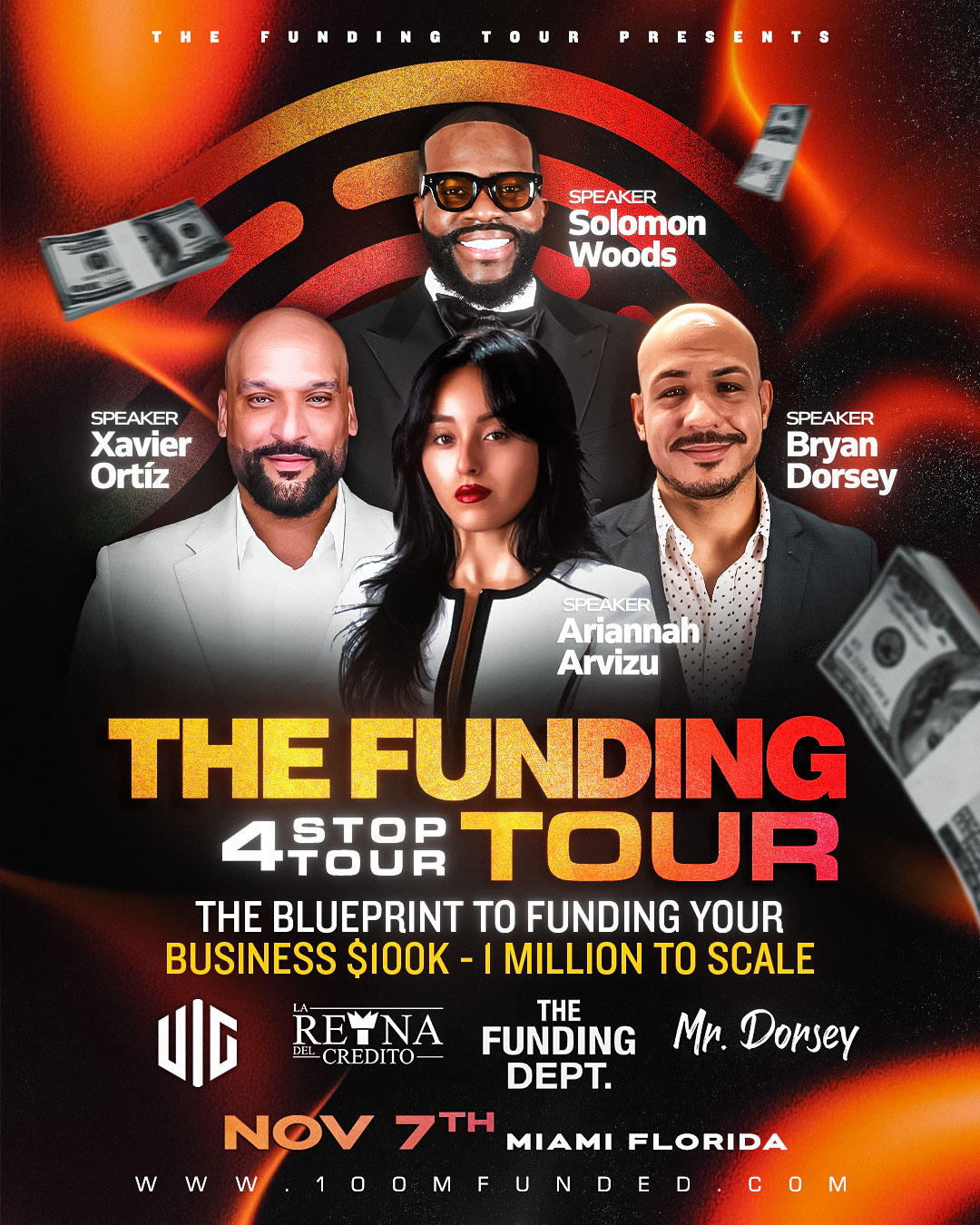 The Funding Tour Speakers